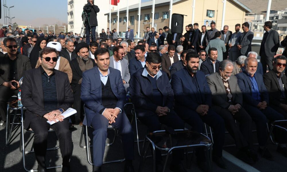 مراسم افتتاح پروژه شهدای خدمت از دریچه دوربین