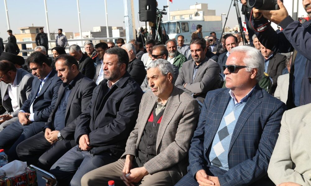 مراسم افتتاح پروژه شهدای خدمت از دریچه دوربین