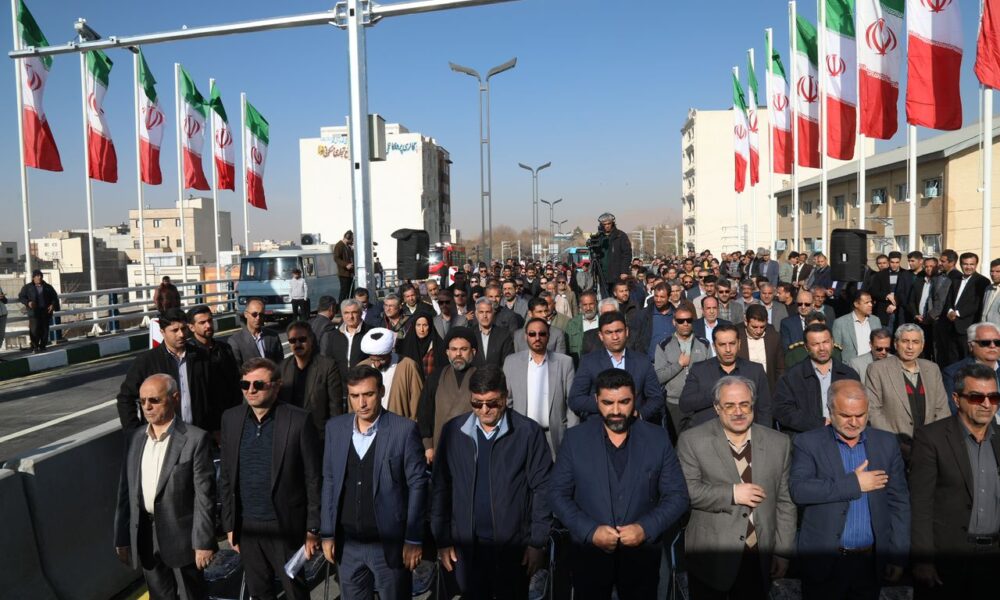 مراسم افتتاح پروژه شهدای خدمت از دریچه دوربین