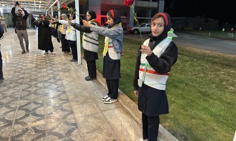 ورود پیکرهای مطهر ۶ شهید گمنام در شهرکرد؛ روایت یک شب سرشار از اشک و افتخار